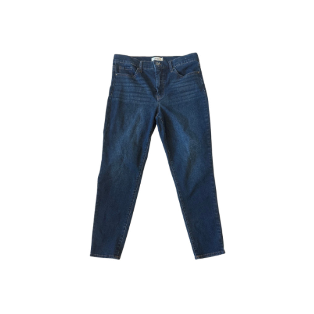 Jessica Simpson Ankle Jeans Skinny Women’s 10/30 Stretch High Rise Denim Blue
